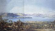Francis Oliver Finch View of Loch Lomond painting